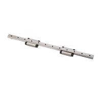 MasYosh MGN12H Linear Guide Rail, 300mm Length 12mm Width 8mm Thickness with 2 Sliding Blocks, for 3D Printer CNC Machine Automation Equipment
