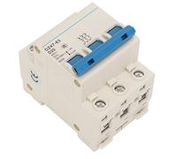 MasYosh Miniature Circuit Breaker, Retardant Housing 3P Automatic Circuit Breaker with Strong Breaking Capacity 6000A, for Office Building Residential Building Lighting DZ47 63 (DZ47-63 D20)