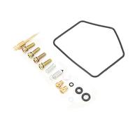 MasYosh Motorbike Carburetor Rebuild Kit, 2 Sets 30PCS Engine Accessory with Metal and Rubber Materials, for KZ305 1981 1982 1987 1988 Replacement