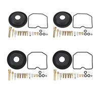 MasYosh Motorcycle Carburetor Repair Kit, 80pcs Carb Rebuild Set with Premium Metal and Rubber Material, Replacement for Suzuki GSF600S BANDIT 1996 2003