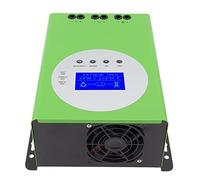 MasYosh MPPT Solar Charge Controller, 99.5% Efficiency Parameter Adjustable Intelligent Charging System for Battery, with Multiple Battery Types Support and Air Cooling Protection (60A)