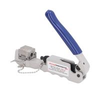 MasYosh Multifunctional Coax Crimper Tool, Compression Tool for F BNC Connectors with Cable Selection Wheel, for RG58 RG59 RG6 RG7 RG11 Coaxial Cables