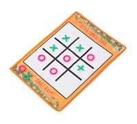 MasYosh Naughts and Crosses Game, Soft Foldable Portable Lightweight Board Game for Kids, with Non-woven Fabric Material, for Indoor Outdoor Travel and Family Party