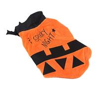MasYosh Pet Costume with Bat Pattern, Halloween Dog Outfit (S)