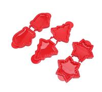MasYosh Pocket Pie Molds Set, Christmas Shapes