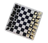MasYosh Professional International Chess Set, Standard Competition Chess Board Game with Velvet Bag, Lightweight Portable for Adults Kids Family Travel Camping