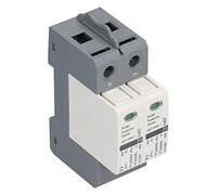 MasYosh Protective Device, DIN Rail Mount Arrester 1000VDC 2P 10kA 20kA for DC Power System, with IP20 Protection Fast Response