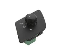 MasYosh Rear View Mirror Switch Knob, 10 Pin Mirror Adjust Switch with Smooth Surface for MK6 2011-2016