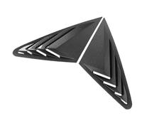 MasYosh Rear Window Louver Cover, 2Pcs ABS Plastic Side Window Air Vent Scoop Shade for FY Coupe 2018 2024, with Stylish Design for Car Decoration (Carbon Fiber Pattern)