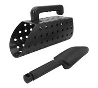 MasYosh Sand Shovels Set Metal Detection Accessories with Ergonomic Handle for Beach Treasure Digging Tool ABS Plastic