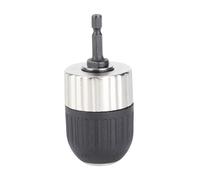 MasYosh Self-Tightening 3-Jaw Drill Chuck for 2-13mm Drill Bits, Durable Conversion Chuck for Various Drilling Needs, for Electric Collet, Iron, for Metal/Wood/Stainless Steel