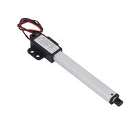 MasYosh Small Electric Linear Actuator, 24V DC 50N Thrust 100mm Stroke 15mm/s Speed with End Limit Switch and Safety Design, for Agricultural Machinery and Home Automation