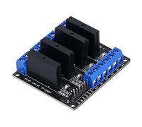 MasYosh Solid State Relay Module 4 Channel High Level SSR DC Control AC with 3-24V HY-M283