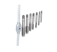 MasYosh Tap Wrench Set, Machine Hand Screw Thread Plug with Adjustable Reamer M3 M4 M5 M6 M8 M10 M12, for Auto Repair Home and Machines Thread