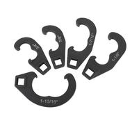 MasYosh Tie Rod Pitman Arm Adjusting Tool Set, 5Pcs High Strength Metal Adjusting Tools with Storage Box, for 1/2 Inch Drive Ratchet and Most Cars Light Trucks