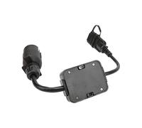 MasYosh Trailer Connector, European 7 Pin to 4 Pin Plug and Play Converter, with Injection Molded Plastic Shell, for Caravan Boat Trailer Rack