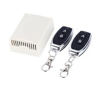 MasYosh Universal Garage Door Remote Switch, 12V 2CH 433MHz Wireless Remote Control with Learning Function, for Garage Door Opener Motor Gate