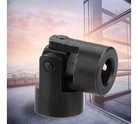 MasYosh Universal Joint Coupling, 12mm Inner Diameter 24mm Outer Diameter Metal Shaft Connector for Motion, with Keyway for Model Cars Robots