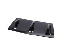 MasYosh Universal Rear Bumper Lip Diffuser, 3 Fin Spoiler Glossy Black | ABS Material, Aerodynamic Design, Universal Fit for Most Sedans, 13.78x5.91 Inch Size, Easy Trim Installation