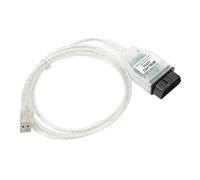 MasYosh USB to OBD2 16pin Diagnostic Cable, TIS V18.00.008 Programming Scanner with K Line ISO 9141 KWP 2000 CAN 2.0B Protocols, for Windows 7 32bit XP