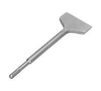 MasYosh Wide Tile Thinset Chisel, 3in x 10in Demolition for Wall Floor Scraper with Round Shank, Made of 40CR Steel for Cordless