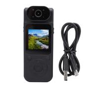 Masyrt 1.54'' 4K Action Camera with Back Clip, DV Recorder, Rotatable 180 Degree Lens, 1400mAh Infrared Body Worn Camera, Body Wearable Sports Camera