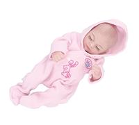 Masyrt 10 Inch Lifelike Reborn Baby Doll, Soft Silicone Toys with Detailed Facial Features and Pajamas, Washable, Ideal (10inch eyes closed pink boy)