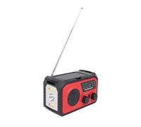 Masyrt 16000mAh Emergency Radio with Hand Crank, Solar Charging, SOS Alert AM FM WB Radio and Compass, Designed for Outdoor Adventures
