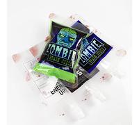 Masyrt 20PCS Halloween Costume Blood Drinking Bags with Hole for Hanging, Food Grade Material, for Party Drinks (As Shown4)