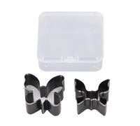 Masyrt 2PCS Handcraft Butterfly Shaped Leather Punching Dies, Leather Art Crafts Cutting Die Set, Ideal for Leather Cutting, Molding and Die Cutting