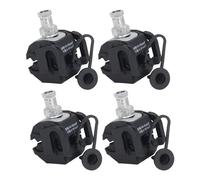 Masyrt 5 Pack 1KV Insulation Piercing Connector Splitter, No Peeling Piercing Clamp, High Low Voltage Cable Joiner, Main Branch Line Connector for Efficient Electrical Connection