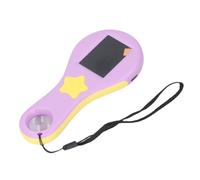 Masyrt 500X Magnification 2MP Pixels Handheld Microscope with LED, Portable for Observation & Maintenance, Purplish Yellow