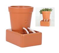 Masyrt Adorable Smiling Face Self Watering Resin Planter, Ideal for Succulents - Ideal Indoor and Outdoor Flower Pot & Plant Pot Decoration