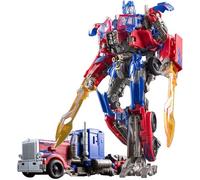 Masyrt Alloy Deformation Car Robot Toy,Portable Transforming Car Model for Kids,Optimus Prime Transformer Studio Series Toy for Transformers Series Lovers