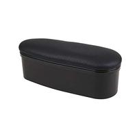 Masyrt Car Armrest Storage Box,Car Armrest Seat Box Cover Vehicle Armrests Storage Boxes Center Console Armrests Pad Memory Foam PU Leather Self Adhesive for SUV Truck Cars (Black)