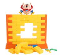 Masyrt Demolish Humpty Dumpty Wall Game, 3D Wall Game Fun Educational Family Board Game Block Stacking Game that Promotes Speed, Reaction and Tactics, Wall Demolish Game