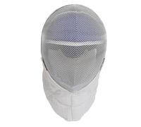 Masyrt Fencing Foil Mask,Fencing Helmet Sabre Fencings Mask,Steel Mesh Water Proof Lining Sword Face Guard Protection for Competitions Sports Activities Sword Sparring (XS)