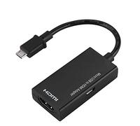 Masyrt Micro USB to HDMI Adapter, 1080P Videos, 8-channel Stereo Sound, Stable Signal, Wide Compatibility, For Android Phone to HD TV, With 5pin HDMI Video Adapter