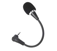 Masyrt Mini Microphone, Mini Condenser Microphone Omnidirectional Flexible Head Vocal Recording Amplified Equipment