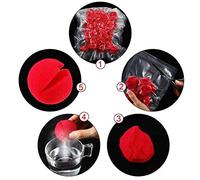 Masyrt Pack of 10 Stretchable Skeletons in Random Colors, TPR Soft Skeleton Figure for Halloween Fun and Pranks, Suitable for Party Favors and Cosplay - Includes Red Foam Clown (Red)