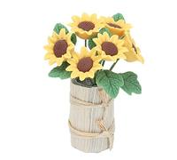Masyrt Premium Miniature Flowers, Exquisite and Durable Dollhouse Plants for 1/12 Proportion, Suitable for Organic Style, for Dining Room, Living Room,