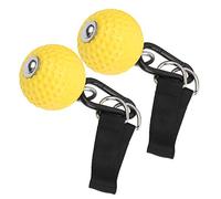 Masyrt Pull Up Grips Ball for Arm Strength Training, 304 Stainless Steel | EVA Material, Non-slip Spherical Grooves, Lightweight Portable Design, Compatible with Barbell or Dumbbell for Home Gym