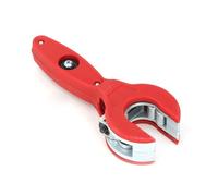 Masyrt Ratcheting Tube Cutter with Gloves, Compact Ergonomic Design for Narrow Spaces, Steel 6-23mm, Cut Copper Pipe, PVC, Soft Metal Tubes Fast