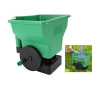Masyrt Seed Handheld Spreader, 3L Manual Small Handy Lawn Seed Spreader - Efficient Rotary Spreader for Lawn Fertiliser - Lawn Spreader For Grass Seed, Feed and Fertiliser
