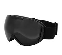 Masyrt Ski and Snowboard Goggles Double Layer Anti-Fog and UV Protection for Adults - Optimal Snow While Skiing or Snowboarding (Black)