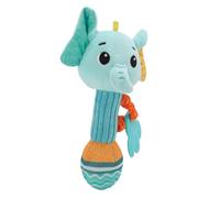 Masyrt Soft Plush Handheld Rattle Teether Toy for Baby Sensory Development, Learning and Play, Sounds for 0 to 1 Year Old Infant (Type 3)