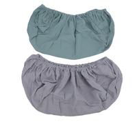 Masyrt Solid Color Breathable Soft Changing Pad Cover, Diaper Changing Table Pad, 2pcs Baby Changing Pad Sheets (Green Grey)