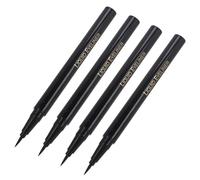 Masyrt Ultra Pigmented Black Liquid Eyeliner, Smudge Proof Eyeliner, Quick Drying, Defined Lines for Beginners with 24H Long Wear, 4pcs