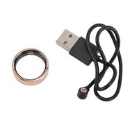 Masyrt Water Proof Smart Ring, Ultra Thin Lightweight Rose Gold Sleep Fitness Temperature, Fully Synced Step Counting Distance Calorie, Control Reading (Size 12(ID 21.4mm / 0.84in C 67.2mm / 2.65in))