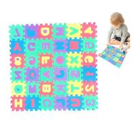 Mat 36 Tiles, Strong Flexibility, Safe, Open Children's Minds | Foam Puzzle Floor Mat Open Children's Minds Boys Girls Little Pre-School Kindergarten Family Education D: 9*9cm*36 pieces